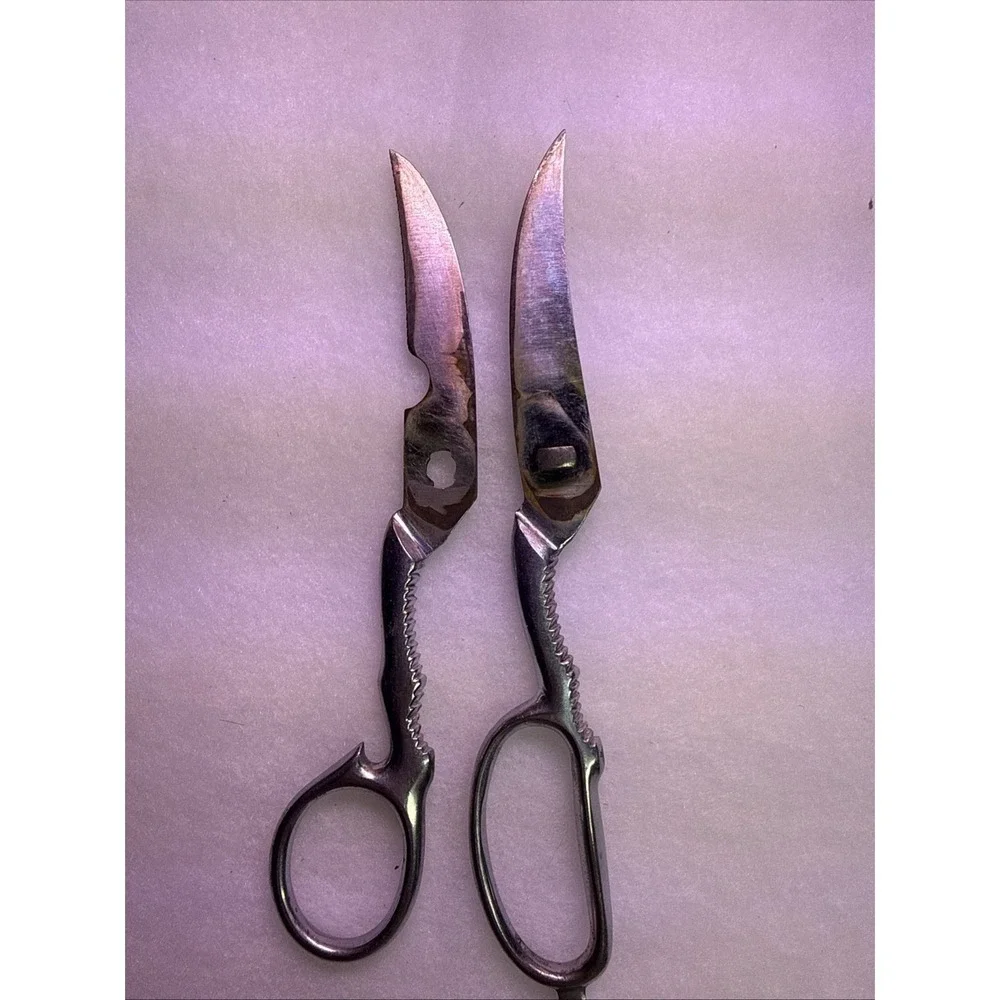 Antique Ritz Kitchen Utility Shears Krusius Bros Germany Vintage Poultry